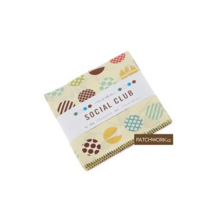 Charm pack MODA Social Club
