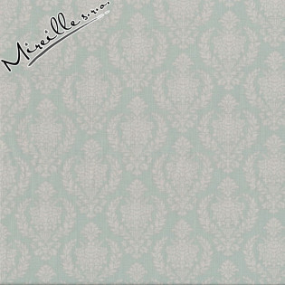 Látka Tilda Damask teal