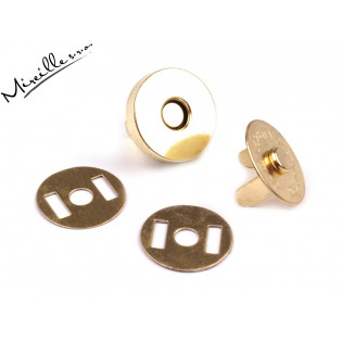 Magnetické zapínání 14 mm, ZLATO