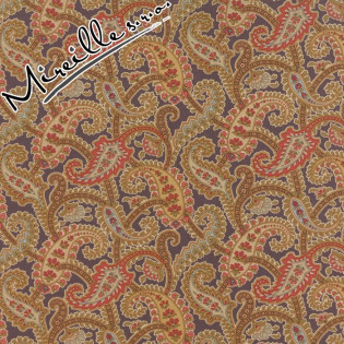 FQ Atelier paisley na fialové