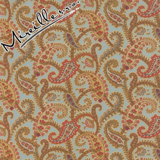 FQ Atelier paisley na modré
