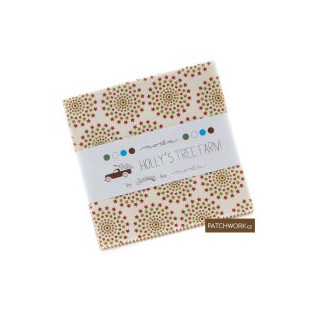 Charm pack MODA Holly ´s Tree Farm