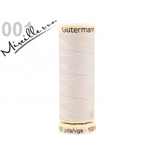 Nitě Gütermann č. 001