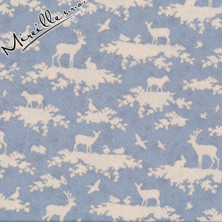 Látka Tilda Forest Light Blue