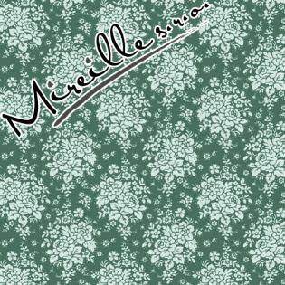 Látka Tilda Audrey Ocean Green