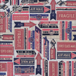 Látka Eclectic Elements Correspondence Air etikety