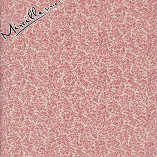 Látka MODA FG Ville Fleurie Pearl Faded Red