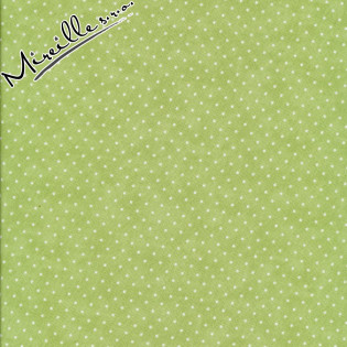 Látka MODA Essential Dots Spring Green