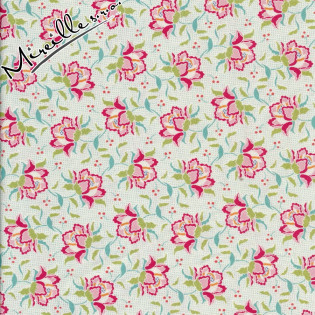Látka Tilda Clown Flower Linen