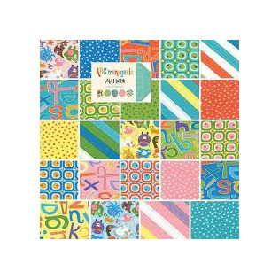 Charm pack MODA ABC menagerie