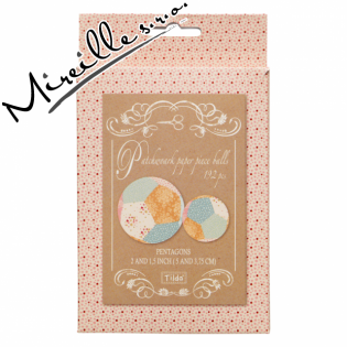 Tilda Paper Pieces Balls pentagon