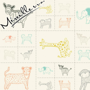 Panel malý MODA Gingiber Savannah barevný