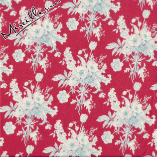 Látka Tilda Botanical Red