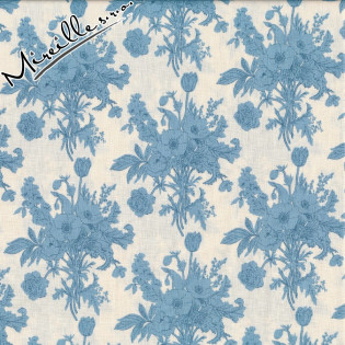 Látka Tilda Botanical Blue