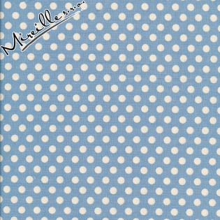 Látka Tilda Medium dots Blue