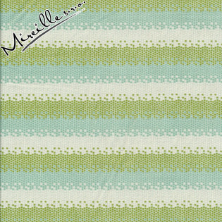 Látka Tilda Lemon Tree Mosaics Green