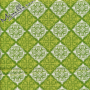 FQ MODA Fend the Earth - čtverce zelené