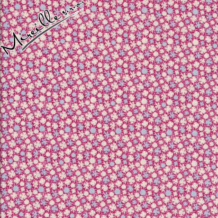 Látka Tilda BirdPond Pompom Raspberry