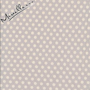 Látka Tilda Medium dots Light Grey