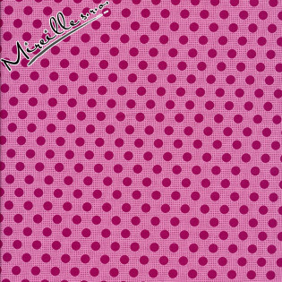 Látka Tilda Medium dots Maroon