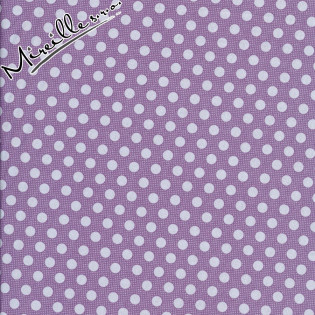 Látka Tilda Medium dots Light Lilac