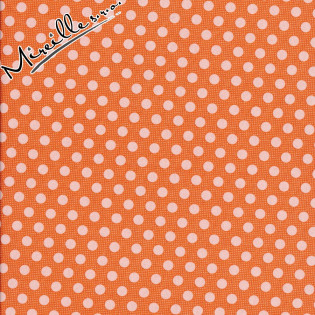 Látka Tilda Medium dots Light Ginger