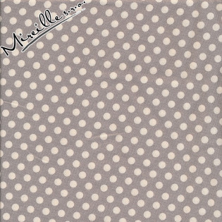 Látka Tilda Medium dots Grey