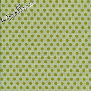 Látka Tilda Medium dots Light Green