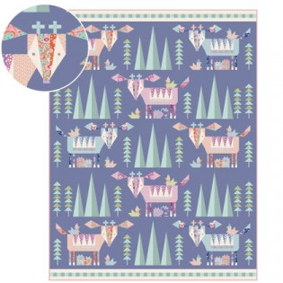Tilda návod na deku Winter Quilt