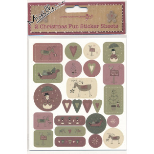 Samolepky Lynette Anderson Design - Christmas Fun