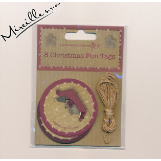 Papírové visačky Lynette Anderson Design - Christmas Fun