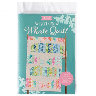 Tilda návod na deku Whale Quilt