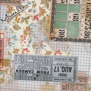 Látka Eclectic Elements Memoranda - Tickets
