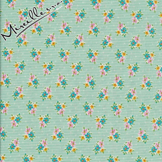 Látka Tilda AppleButter Nancy Teal
