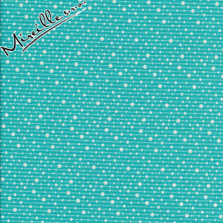 Látka Tilda Pearls Teal
