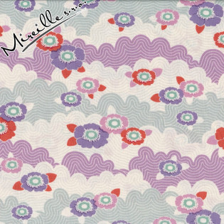 Látka Tilda LazyDays Frances Lilac