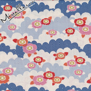 Látka Tilda LazyDays Frances Blue