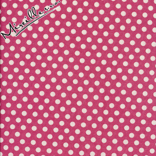 Látka Tilda Medium dots Red