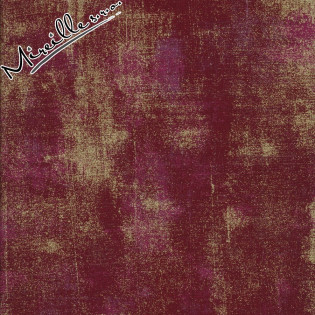 Látka MODA Grunge METALLIC Burgundy 297M