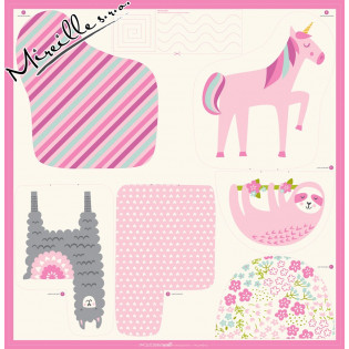 Panel MODA Animal Pillows - tři polštářky