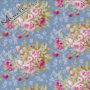 Látka Tilda Woodland, Hazel Blue
