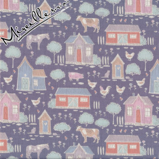Látka Tilda Tiny Farm Blueberry