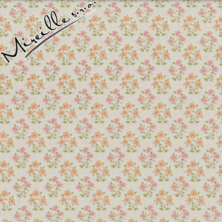 FQ Tilda Tiny Farm Flowers Green