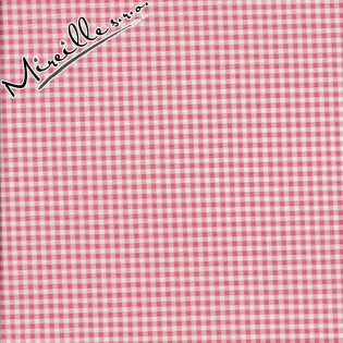 Látka Beautiful Basic světle růžová kostkovaná