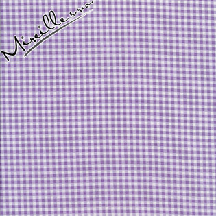 Látka Beautiful Basic světle fialová kostkovaná