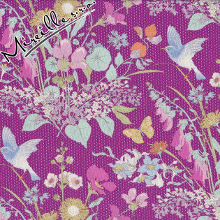 Látka Tilda Gardenlife Plum