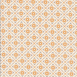 FQ MODA Pumpkins Blossoms - koso na smetanové s motivem
