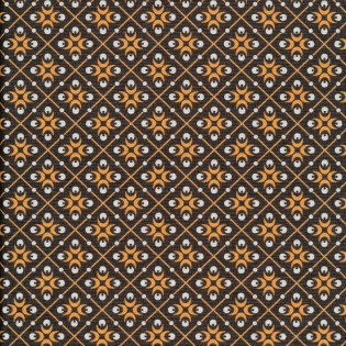 FQ MODA Pumpkins Blossoms - koso na černé s motivem