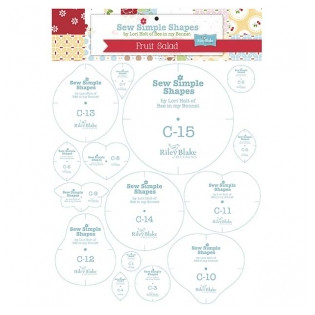 Sew Simple Shapes - Fruit Salad, 15 ks
