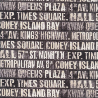 FQ Eclectic Elements Monochrome - úzký text